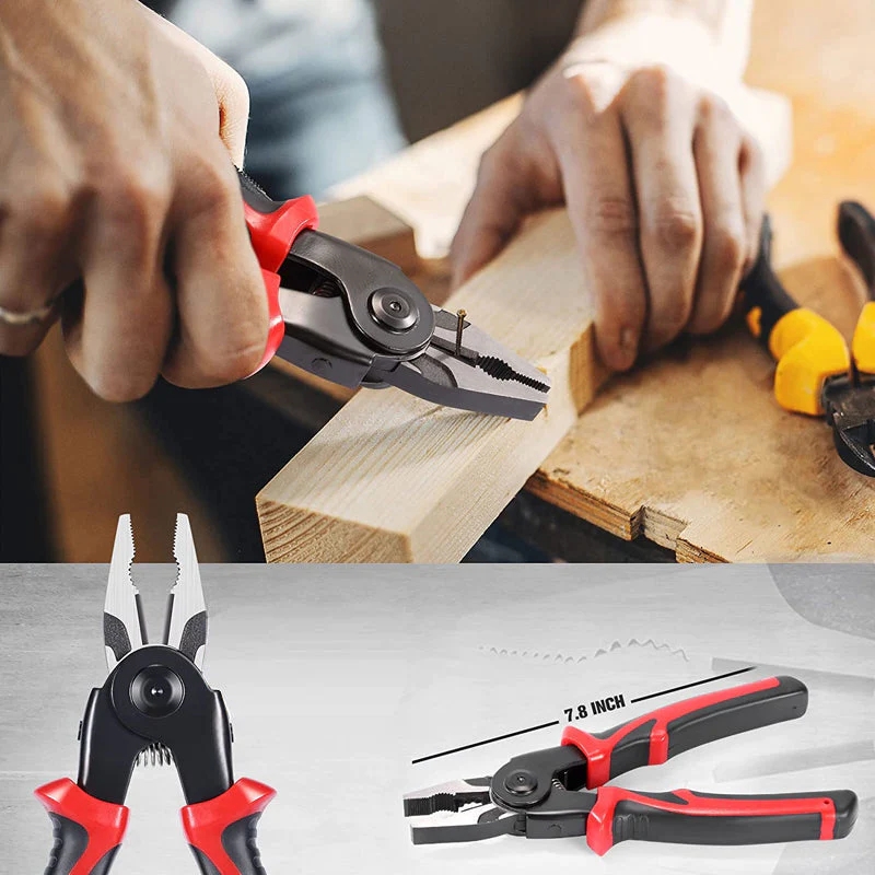 【 一把頂5把！萬能工具】5合1多用途工具 可換頭多功能鉗工具套組